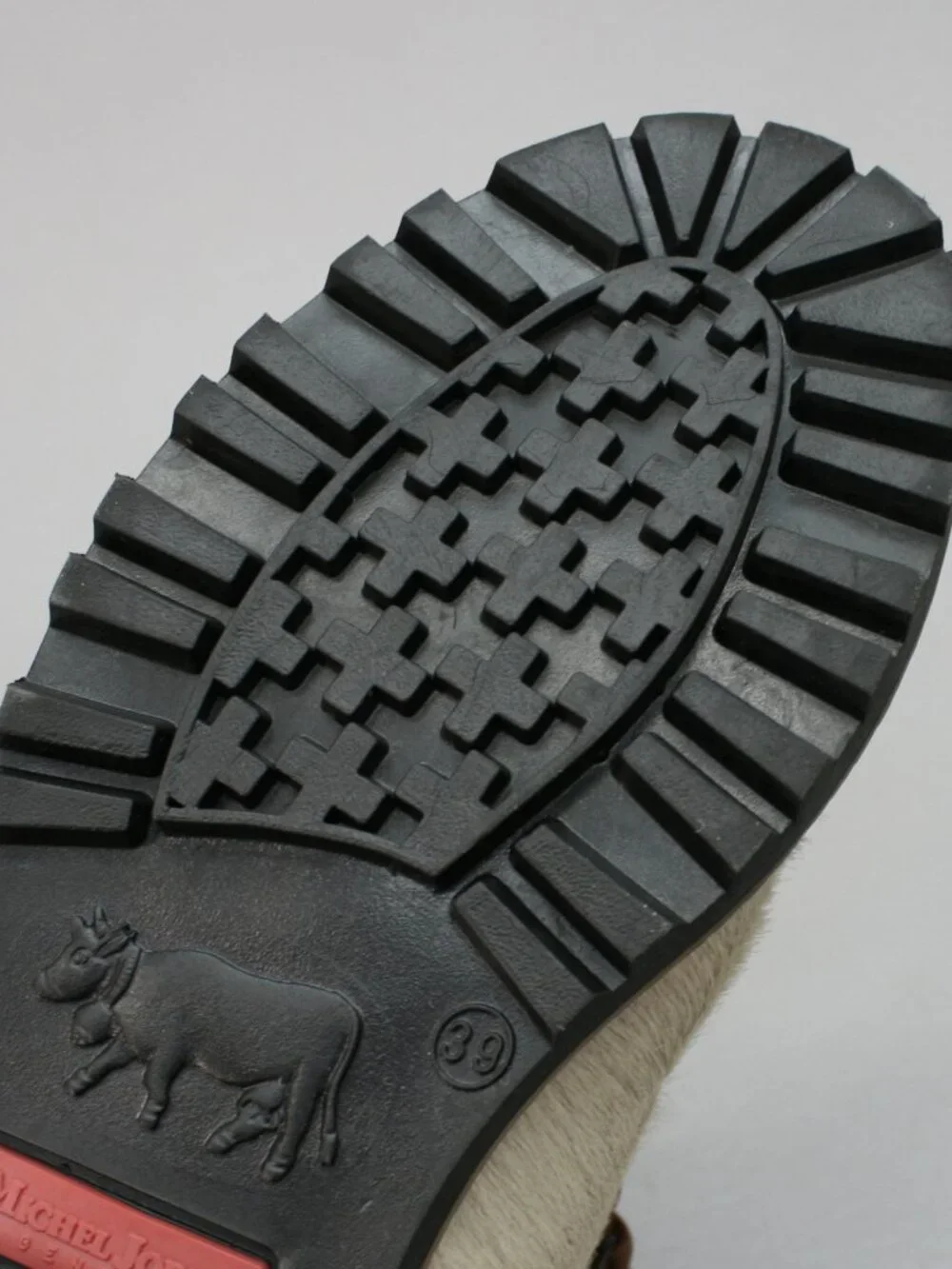 Michel Jordi 39 Ladies 8-8.5 Geneve Cowhide Hair Spirit Switzerland Ethno Boots - Picture 9 of 12